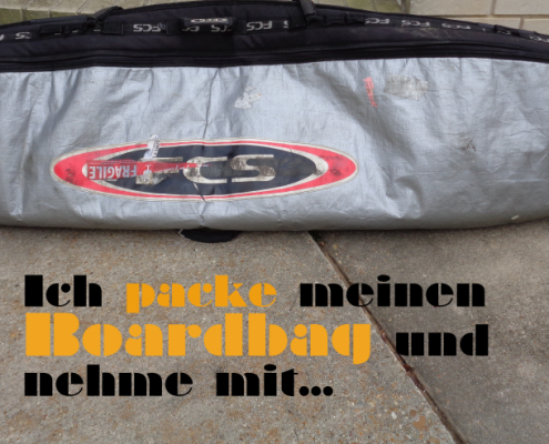 Packliste Boardbag Surfen Wellenreiten