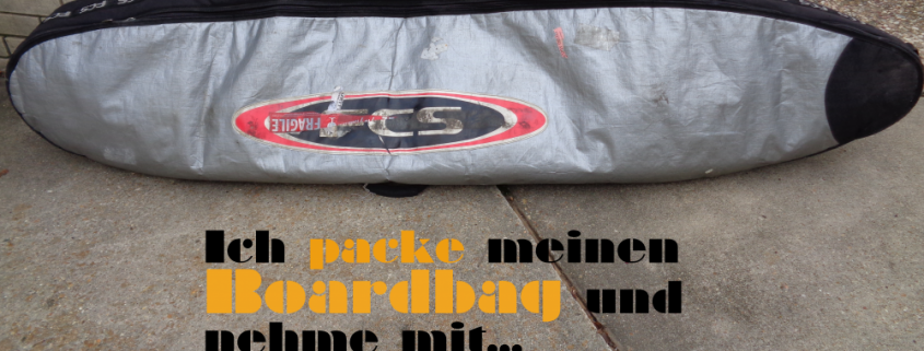 Packliste Boardbag Surfen Wellenreiten