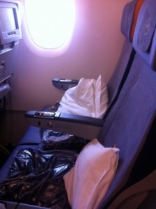 sitze Flugzeug reise