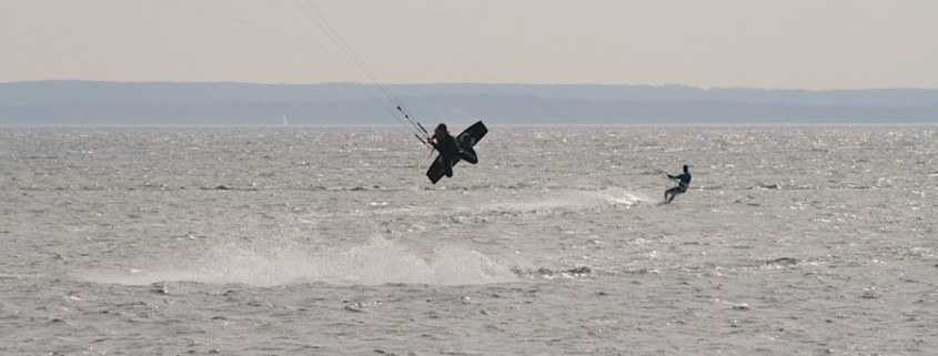 sprung kiter ostsee