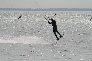 Sprung kitesurfen ostsee