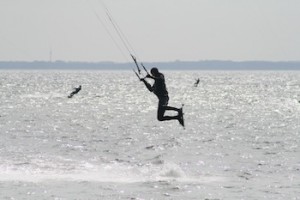 Sprung kitesurfen ostsee