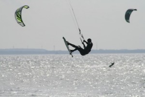 Sprung kitesurfen ostsee