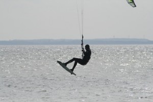 Sprung kitesurfen ostsee