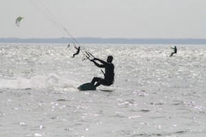 Sprung kitesurfen ostsee