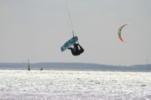 sturz kitesurfen ostsee