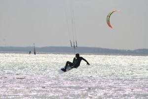 sturz kitesurfen ostsee