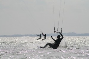 sturz kitesurfen ostsee