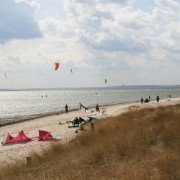 strand pelzerhaken ostsee kiter kitesurfen