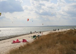 strand pelzerhaken ostsee kiter kitesurfen