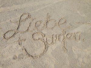 surfen und liebe