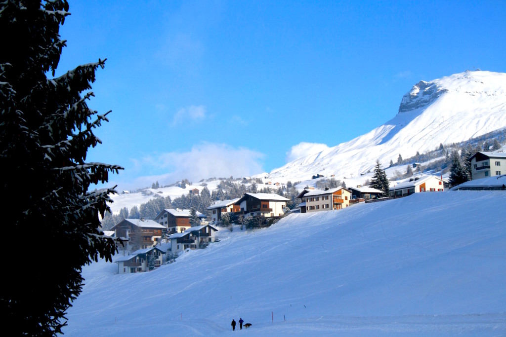 snowboarden obersaxen