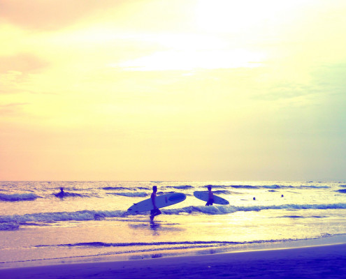 Surfen in Santa Catalina