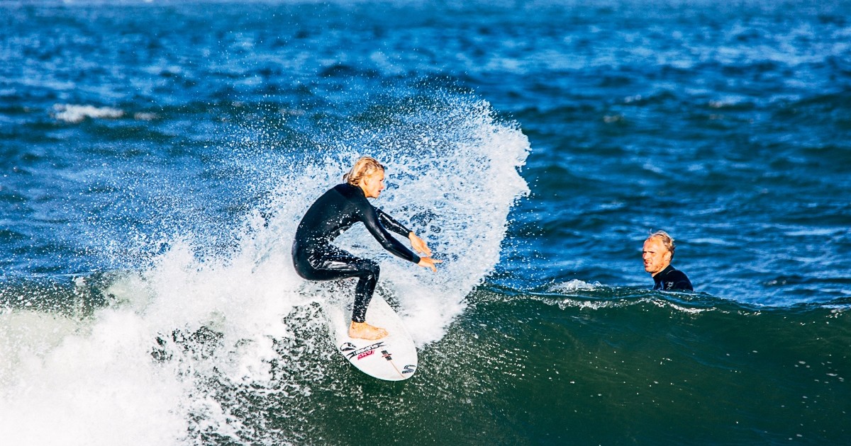 surfen im fruehling