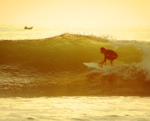 surfen im fruehling