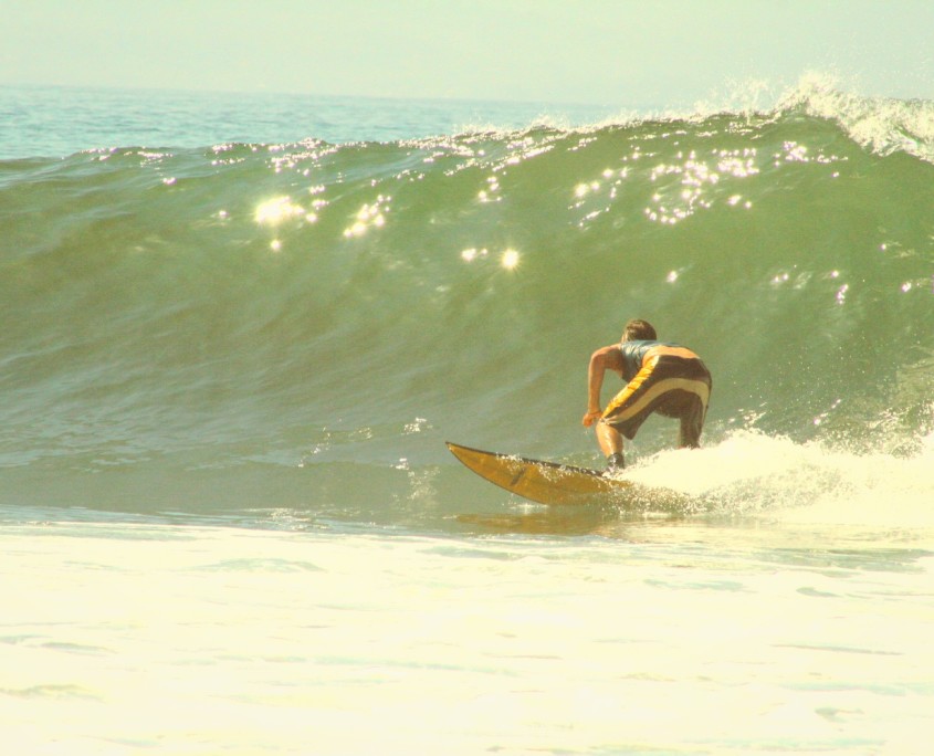 surfen im fruehling