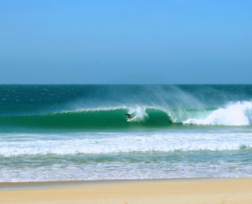 surfen im fruehling