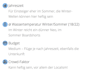surfen lernen in europa