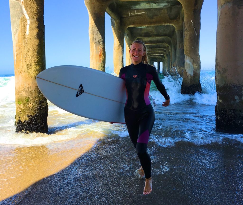 surfen und arbeiten