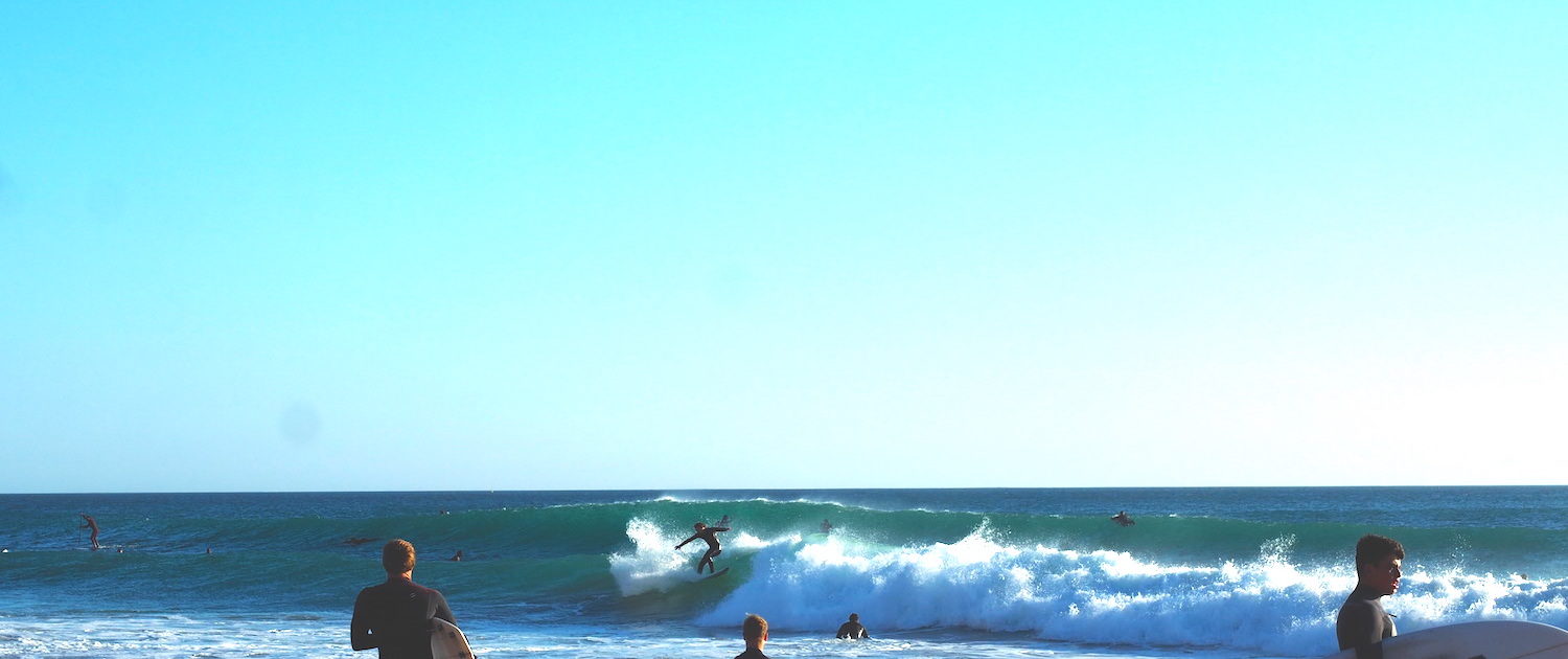 Surfen an der Algarve