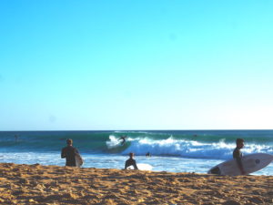 Surfen an der Algarve