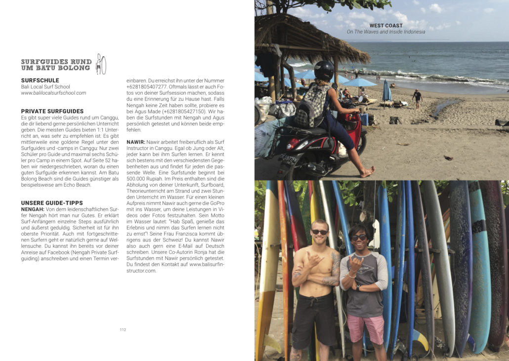 Surfen auf Bali surfguide