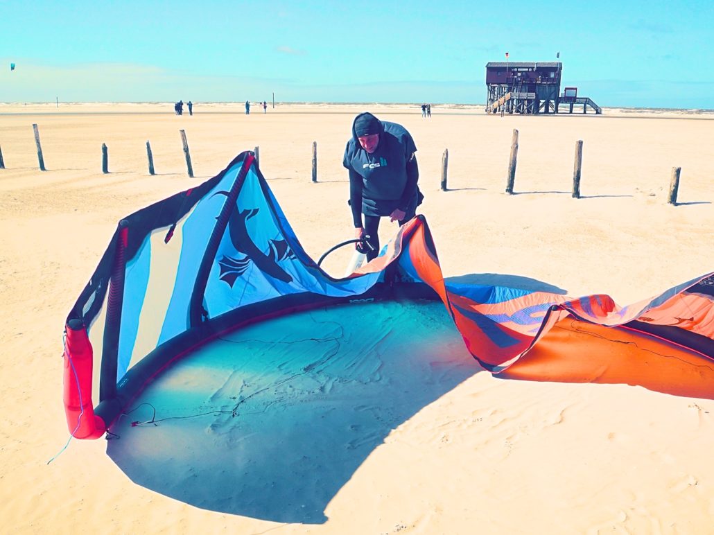 Kitesurfen Sankt Peter Ording