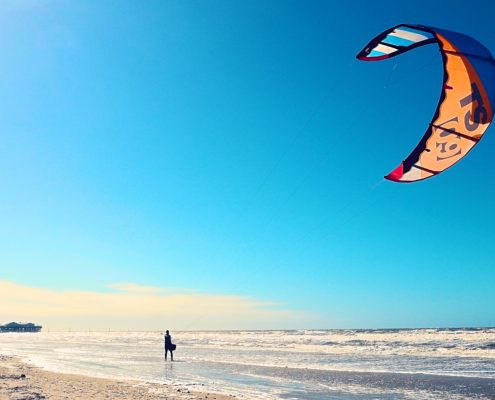 Kitesurfen Sankt Peter Ording