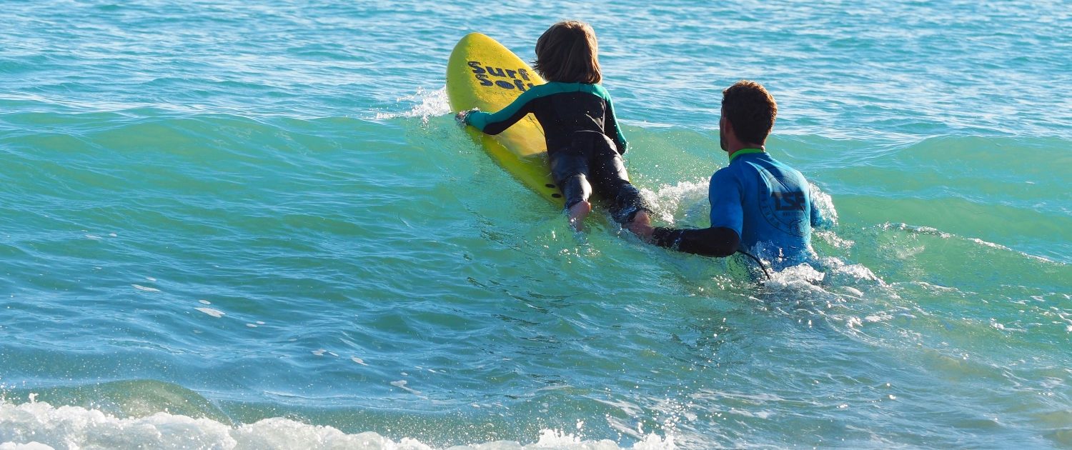 Surfen an der Algarve