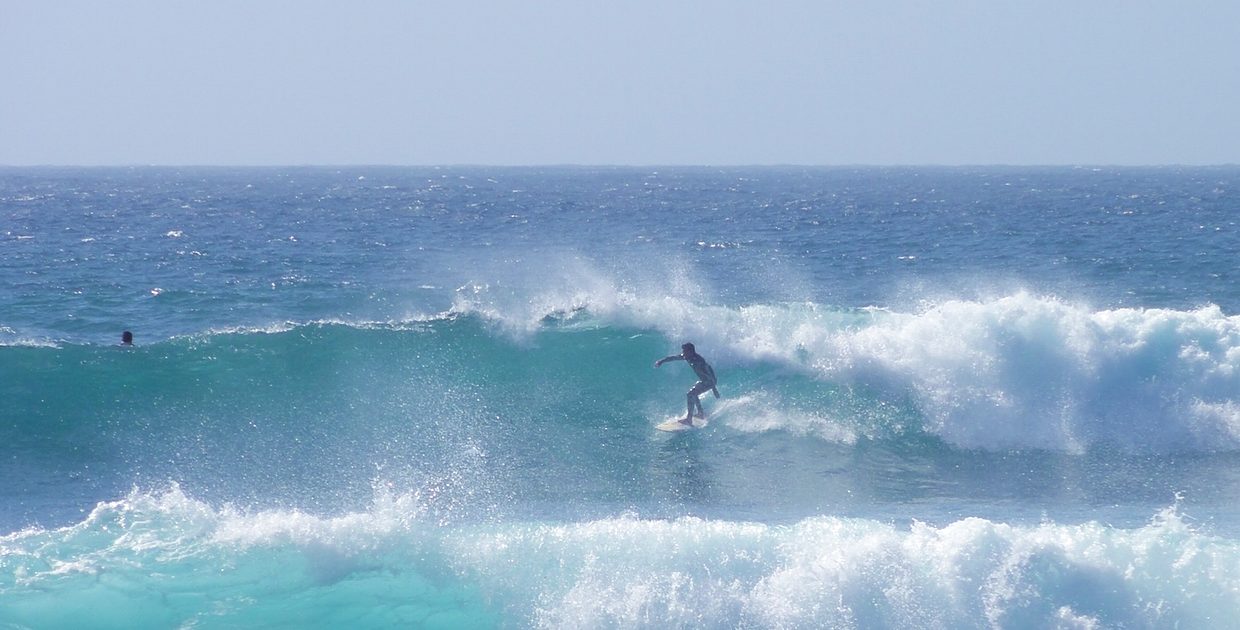 Surfen auf Lanzarote