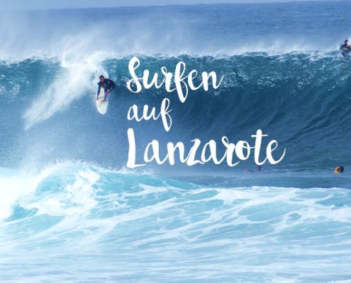 Surfen auf Lanzarote