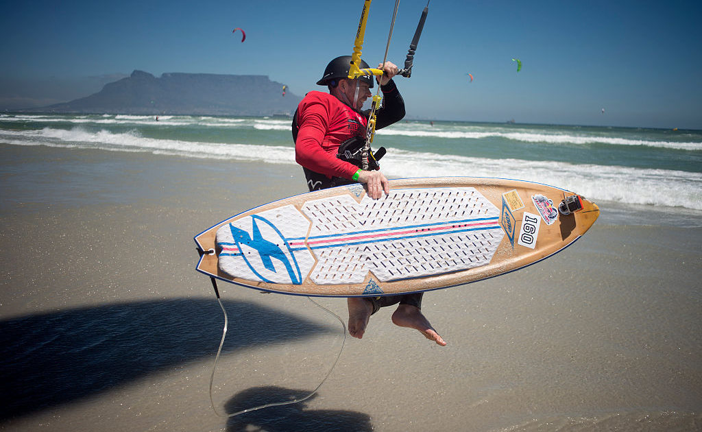 Kitesurfen in Kapstadt