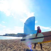 Surfen in Barcelona